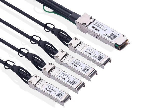 Breakout (40/100G) > QSFP+ (40G) to 4x SFP+ (10G) Passive Cable