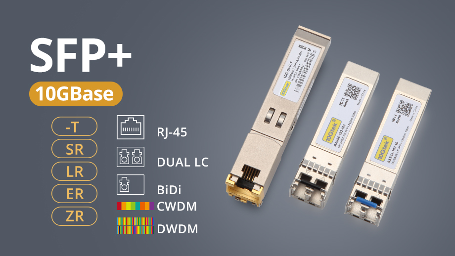 Fiber Optical Transceivers Modules Solution 10Gtek
