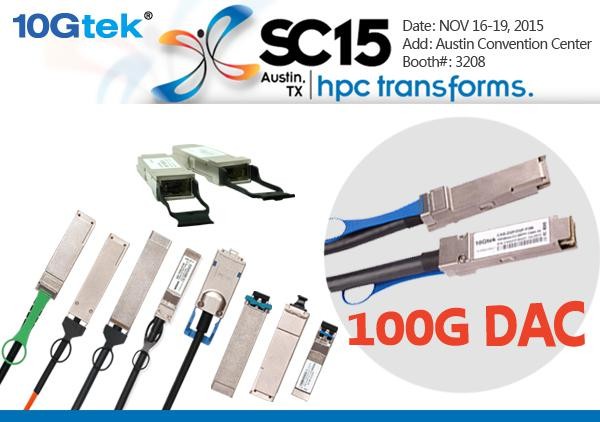 10Gtek will attend at SC2015